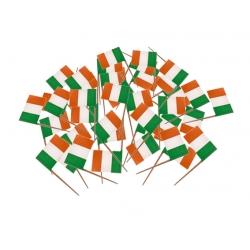 Irlandia Wykałaczki Flaga pikery 50 sztuk Irlandii